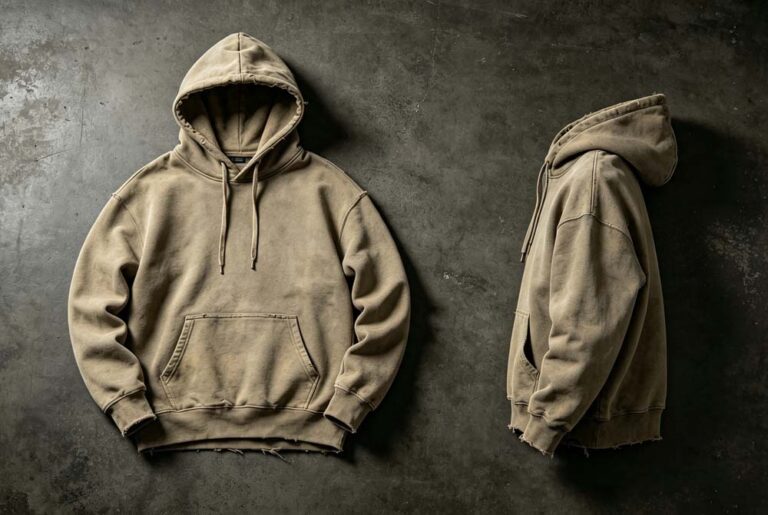 Trendy custom distressed hoodie wholesale ODM streetwear pieces crafted by GreHex professional apparel maker for global bulk retail brands
