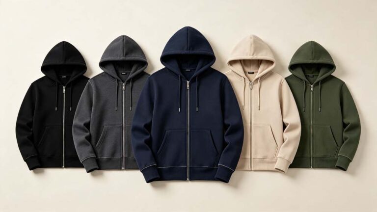 Reliable custom zip up hoodie ODM manufacturer GreHex clothing factory offering full custom zip hoodie design and bulk production for global brands